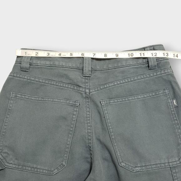 Aritzia TNA Greenwich Pant Utility Carpenter Jean Grey Sz 2 Relaxed Baggy Casual - Picture 10 of 13